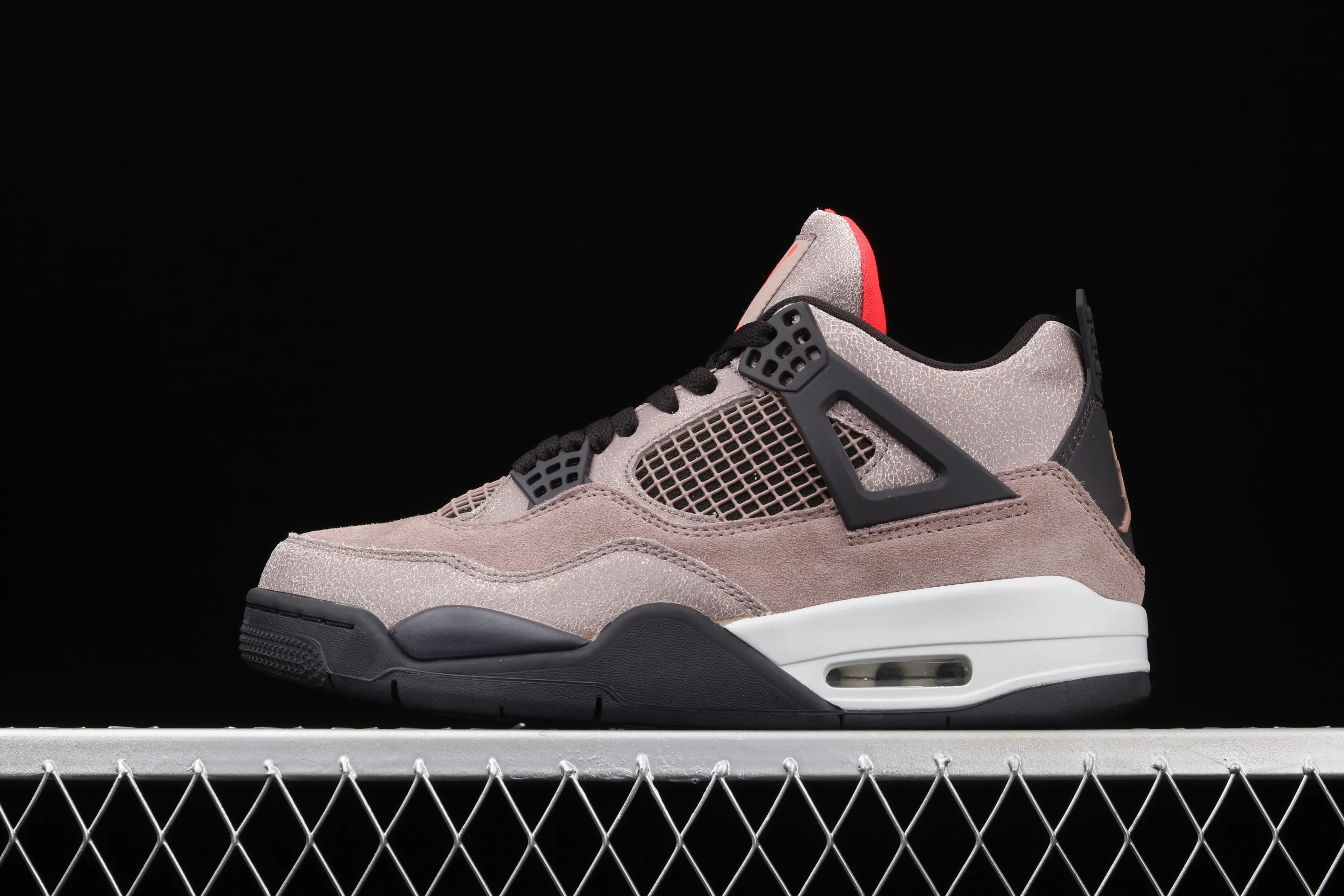 All categories Air Jordan Jordan series basketball shoes Air Jordan 4 Pure original Air Jordan 4 Retro "Taupe Haze" AJ4 Joe 4 black brown Mocha DB0732-200